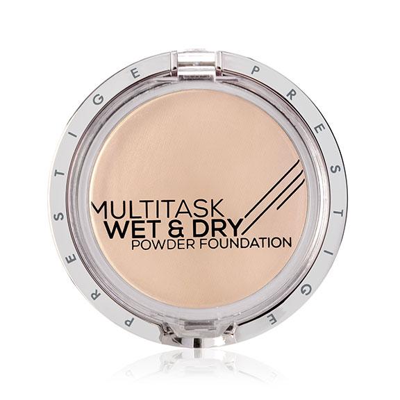 PRESTIGE COSMETICS Multitask Wet and Dry Powder Foundation - Warm Ivory WD-03A - ADDROS.COM